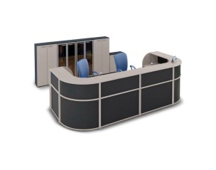 A series of furniture for the reception area