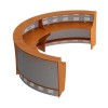 Round reception desks
