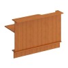 Straight reception desks