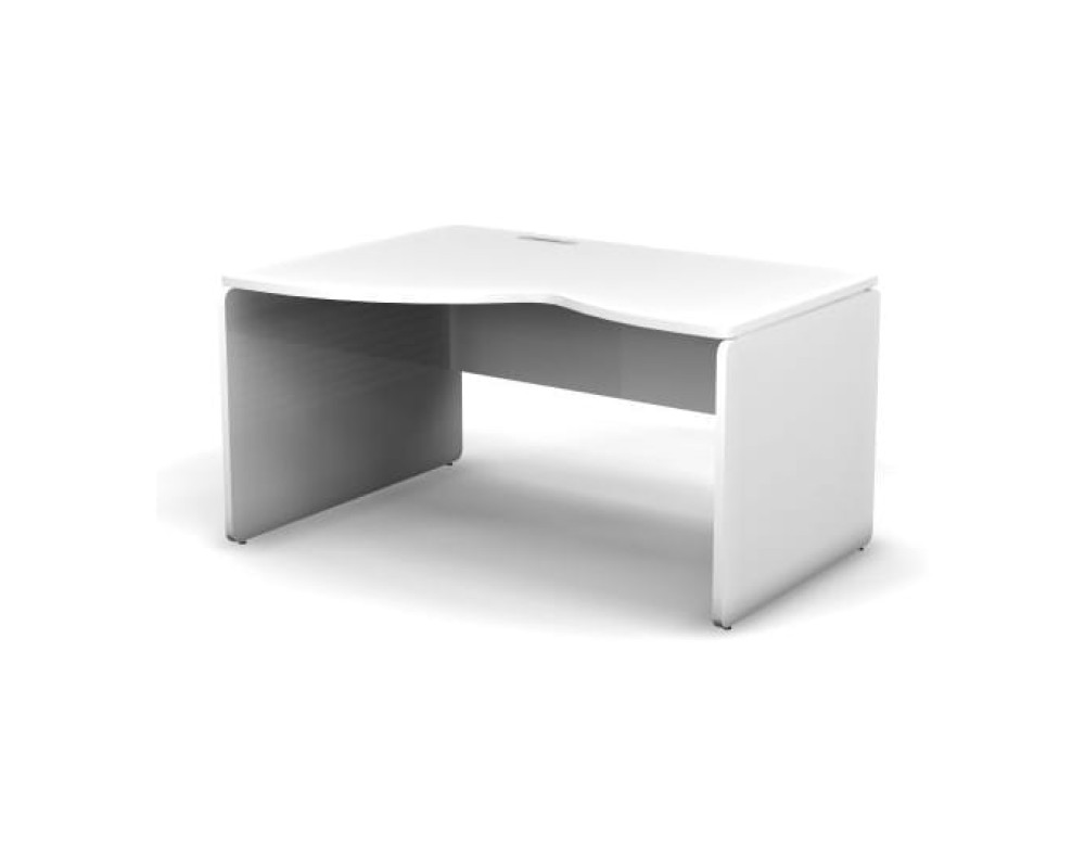 Left Chipboard Desk 140x100x73.5mm Accord Director