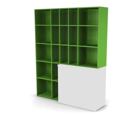 Left Corner Shelf 158.8x35.2x198.5 Accord Director