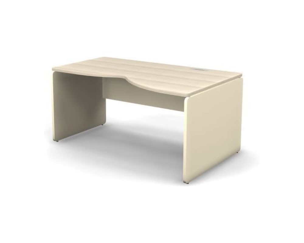Right chipboard table, 160x100x73.5 mm, Accord Director