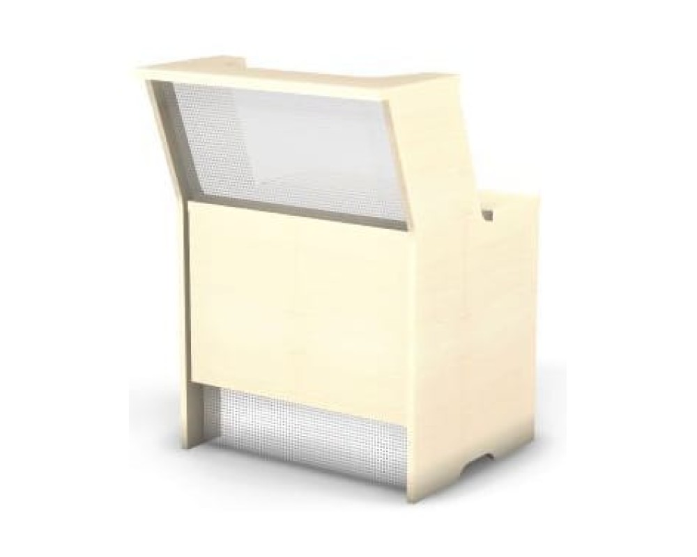 Straight Upright with Cutout 80x83x115 Berlin