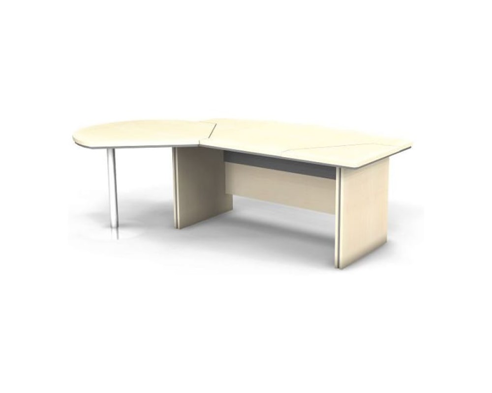 Berlin Director Left Workstation, 255x155x76 cm