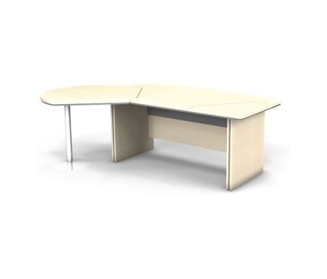 Berlin Director Left Workstation, 255x155x76 cm