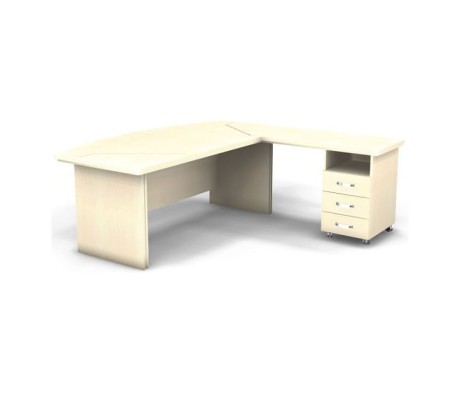 Berlin Director Right Workstation 200x205x76 Berlin Director