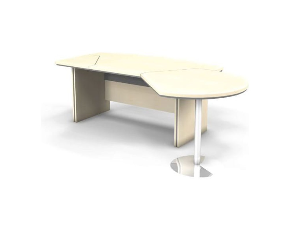 Berlin Director Right Workstation, 255x155x76 cm