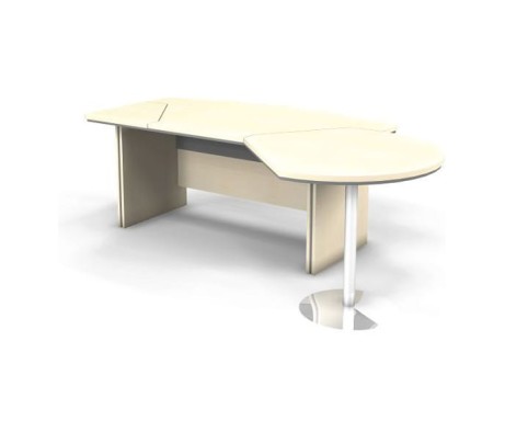 Berlin Director Right Workstation, 255x155x76 cm