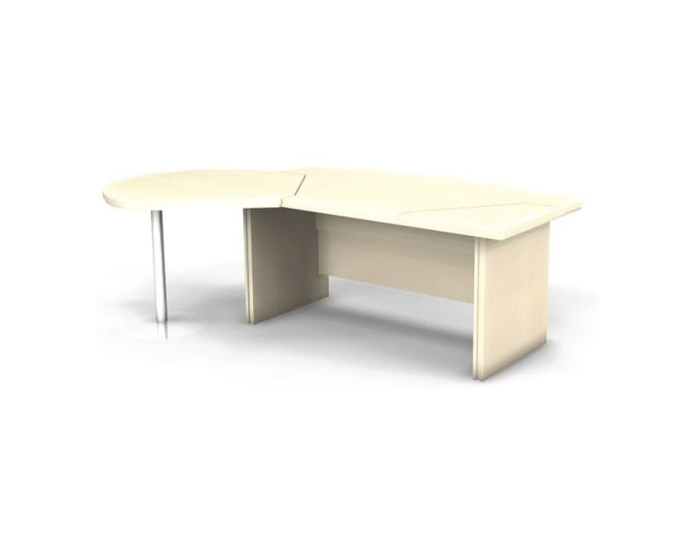 Berlin Director Left Workstation, 255x155x76 cm