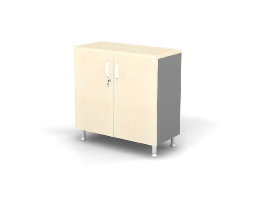 Berlin Director Closed 2-Tier Cabinet