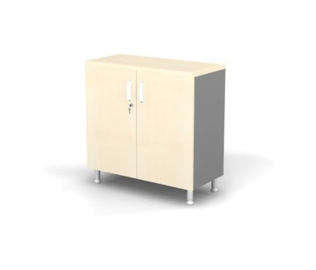 Berlin Director Closed 2-Tier Cabinet