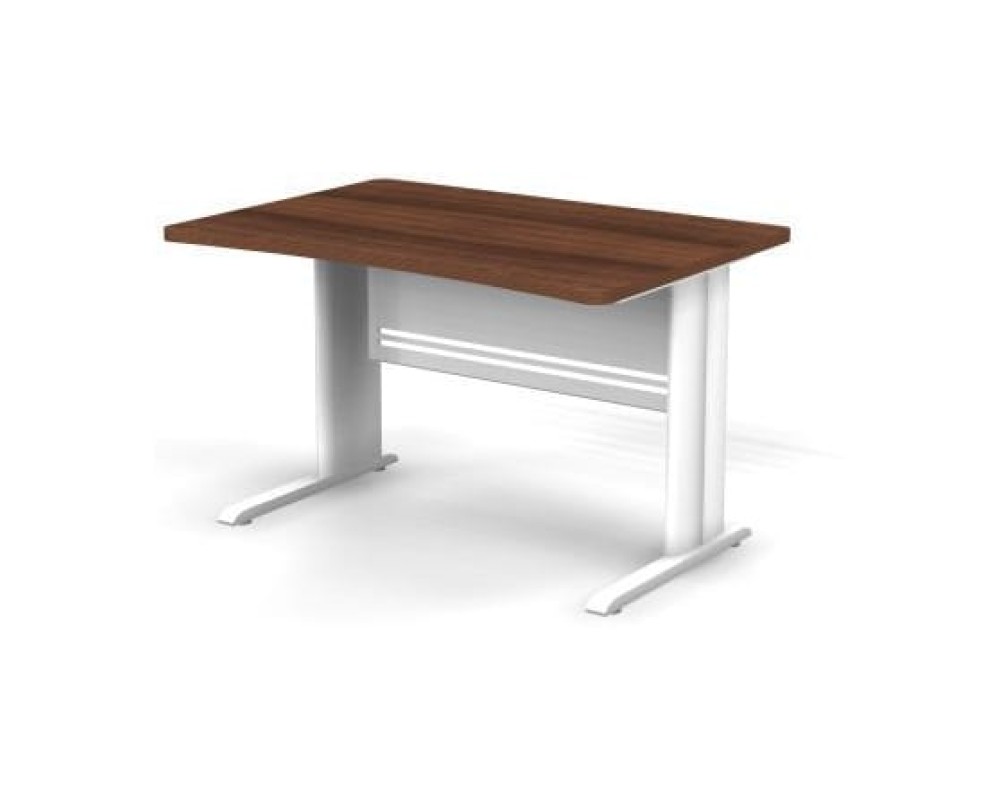 Rectangular Desk on Metal Leg, 120x85x74, Berlin