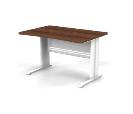 Rectangular Desk on Metal Leg, 120x85x74, Berlin