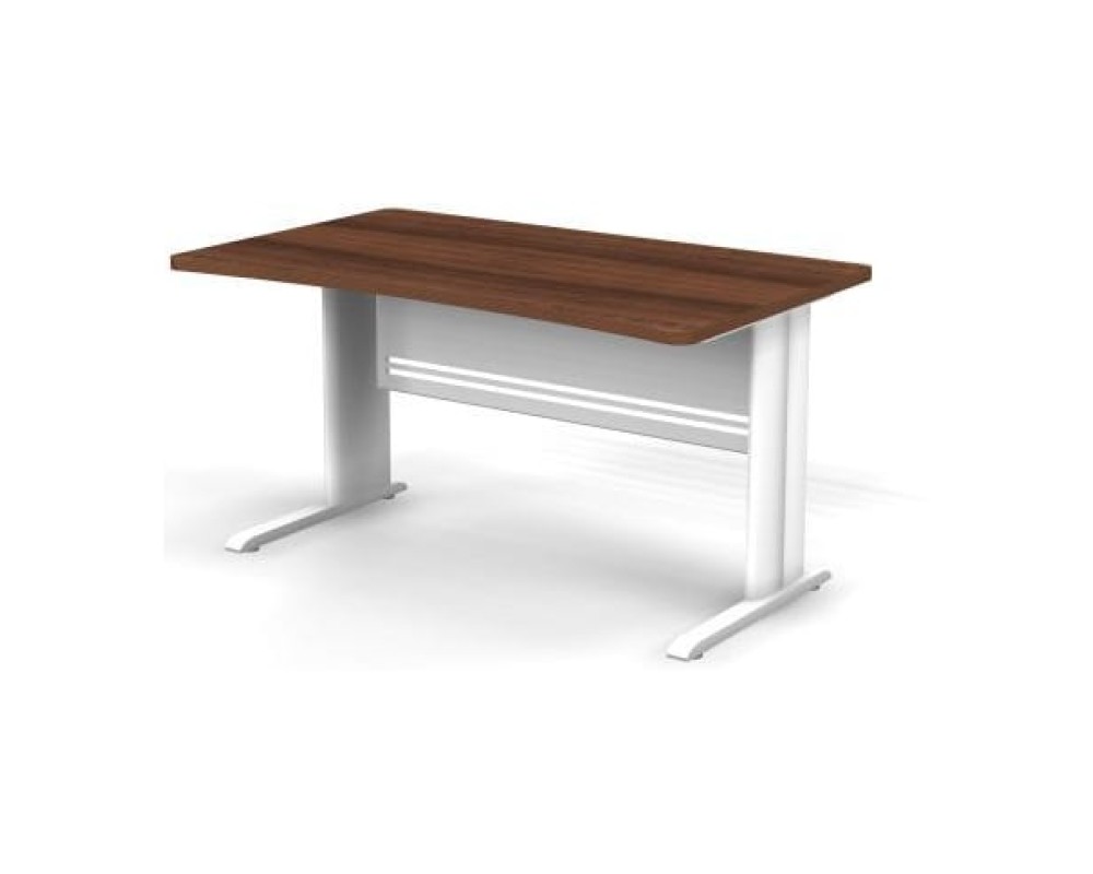 Rectangular Desk on Metal Leg, 140x85x74, Berlin