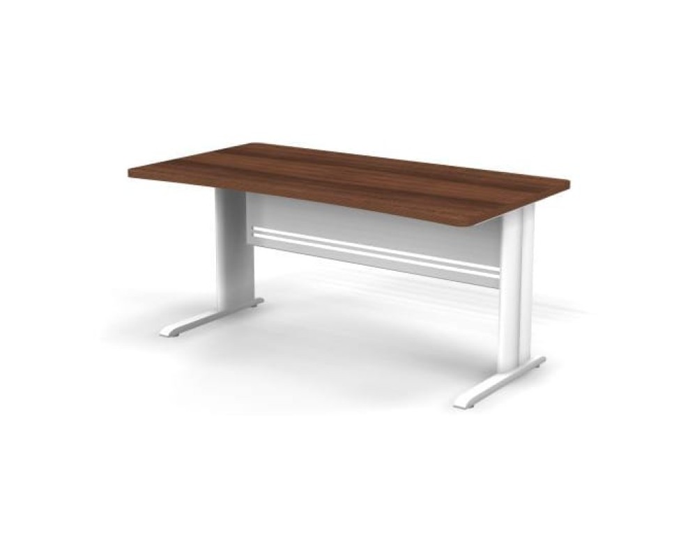 Rectangular Desk on Metal Leg, 160x85x74, Berlin