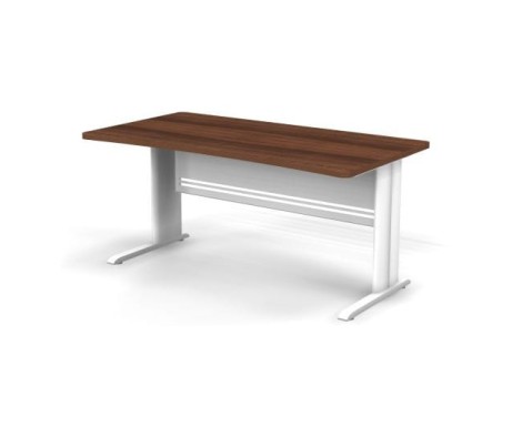 Rectangular Desk on Metal Leg, 160x85x74, Berlin