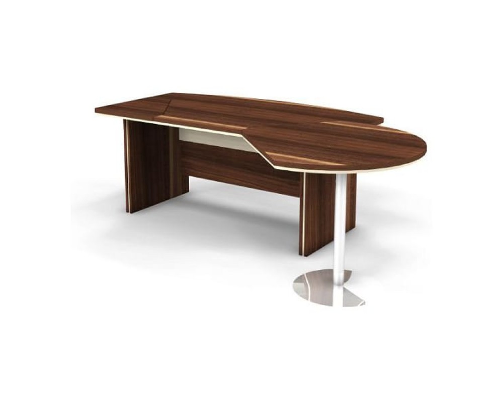 Berlin Director Right Workstation, 255x155x76 cm