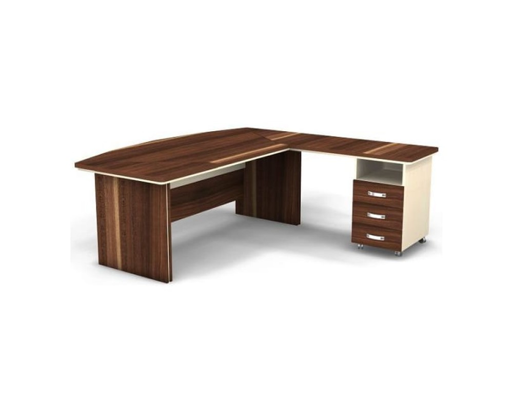 Berlin Director Right Workstation 200x205x76 Berlin Director