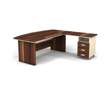 Berlin Director Right Workstation 200x205x76 Berlin Director