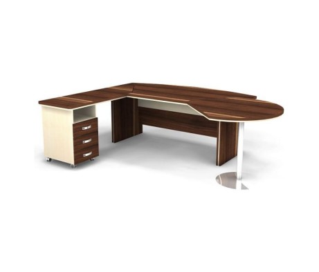 Left Workstation 255x205x76 Berlin Director