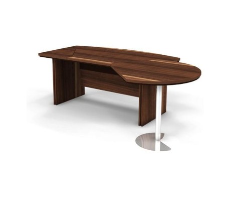 Berlin Director Right Workstation, 255x155x76 cm