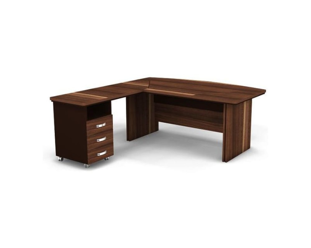 Left Workstation 200x205x76 Berlin Director