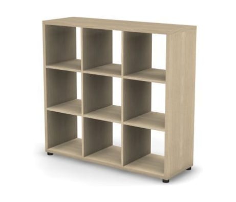 3-Tier Shelving Unit 121.2x40.8x115.1 Europe