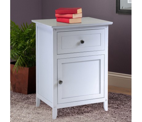 Eugene Nightstand, White