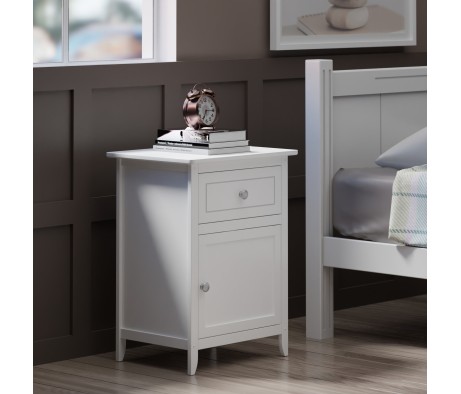 Eugene Nightstand, White