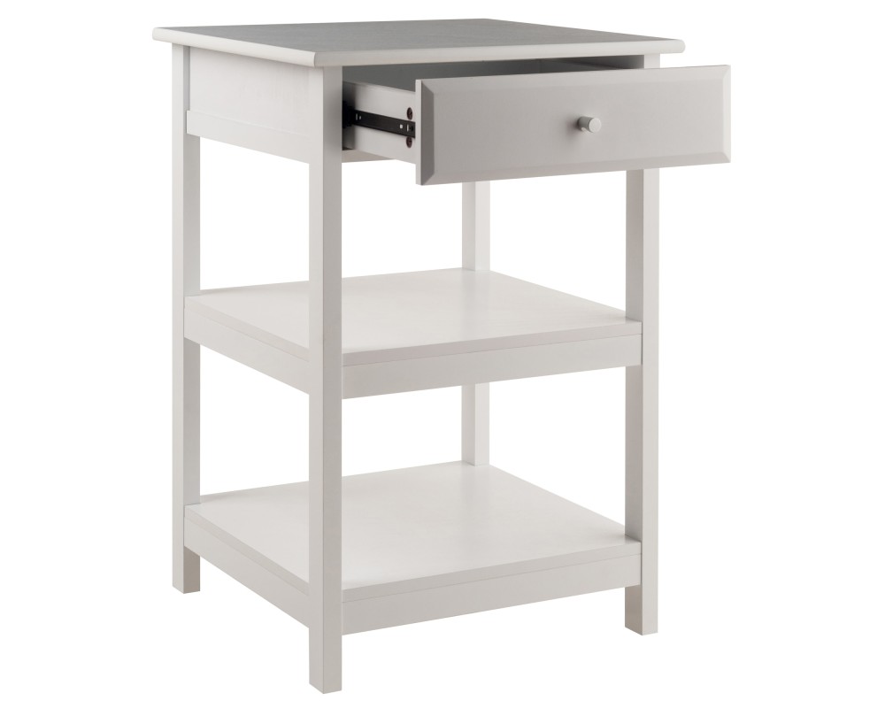 Delta Home Office Printer Stand, White