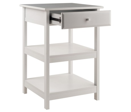 Delta Home Office Printer Stand, White
