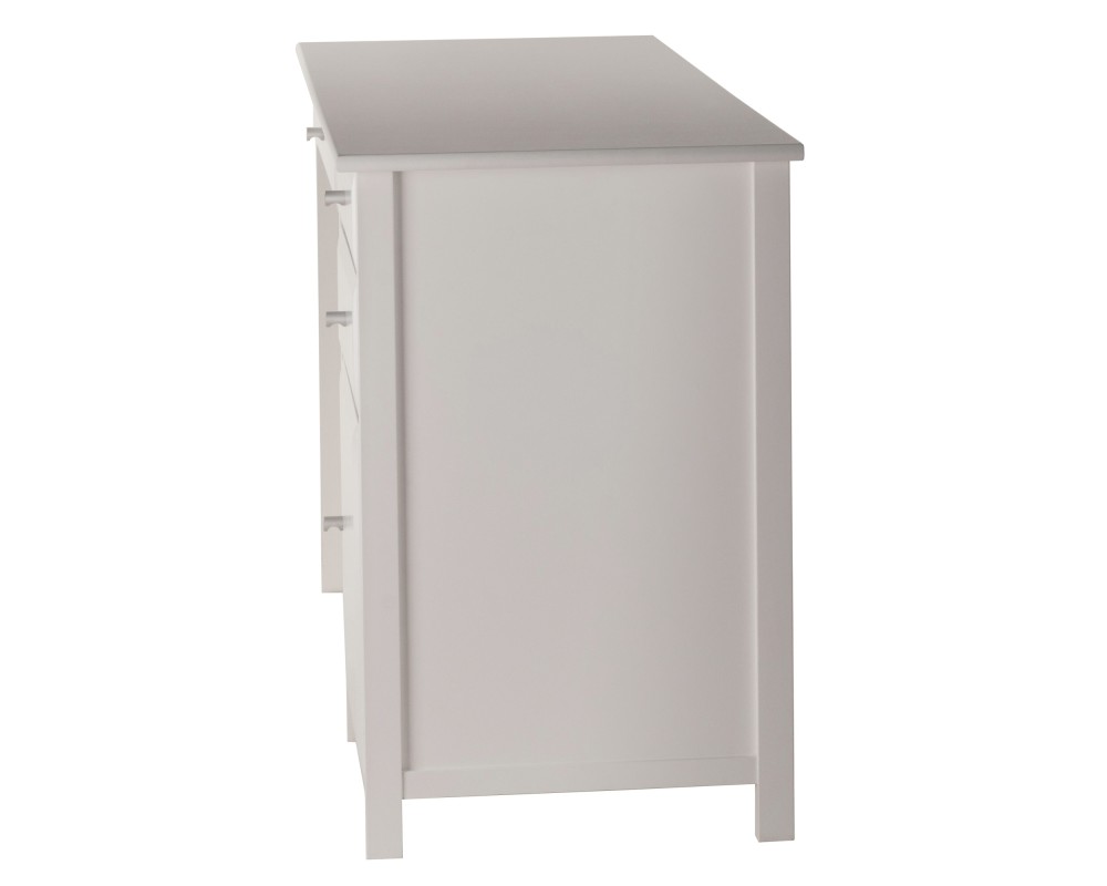 Delta Home Office Writing Desk, 47' Wide, 31' High, White
