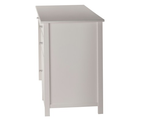 Delta Home Office Writing Desk, 47' Wide, 31' High, White