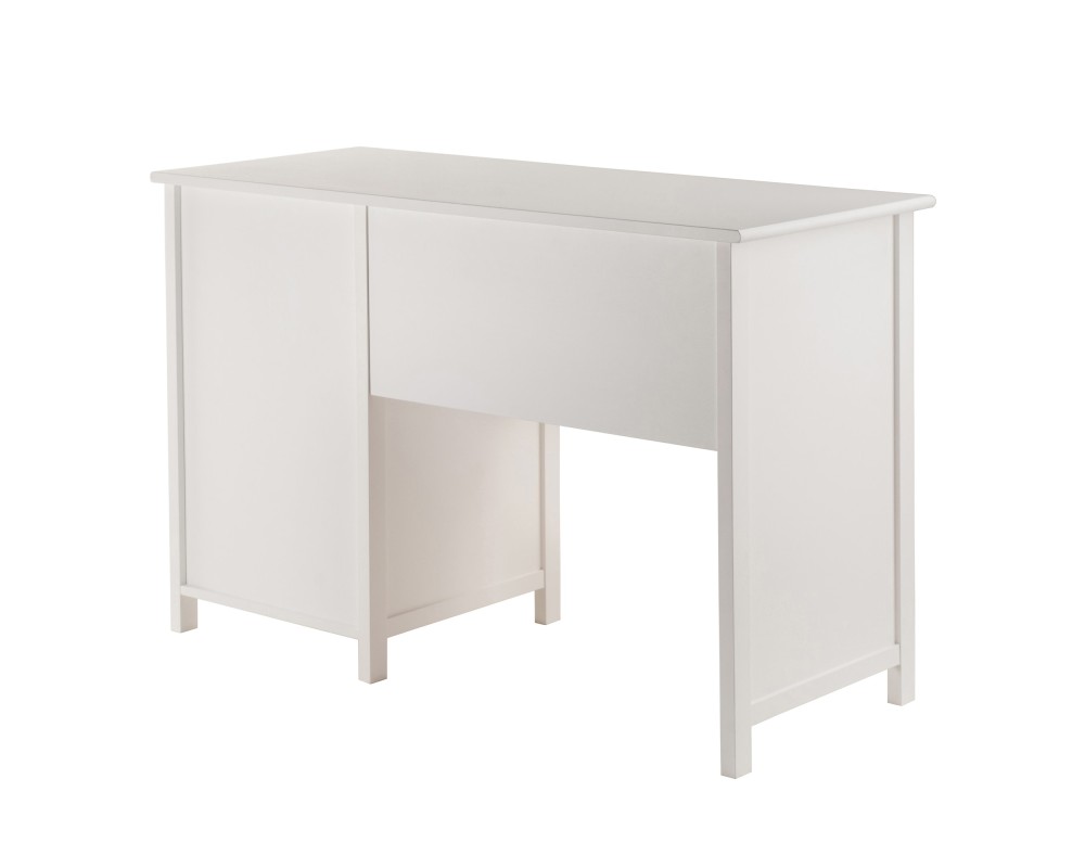 Delta Home Office Writing Desk, 47' Wide, 31' High, White