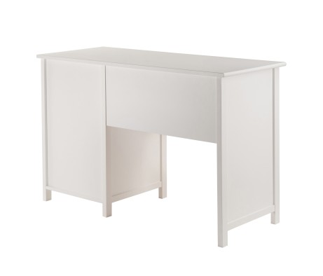 Delta Home Office Writing Desk, 47' Wide, 31' High, White