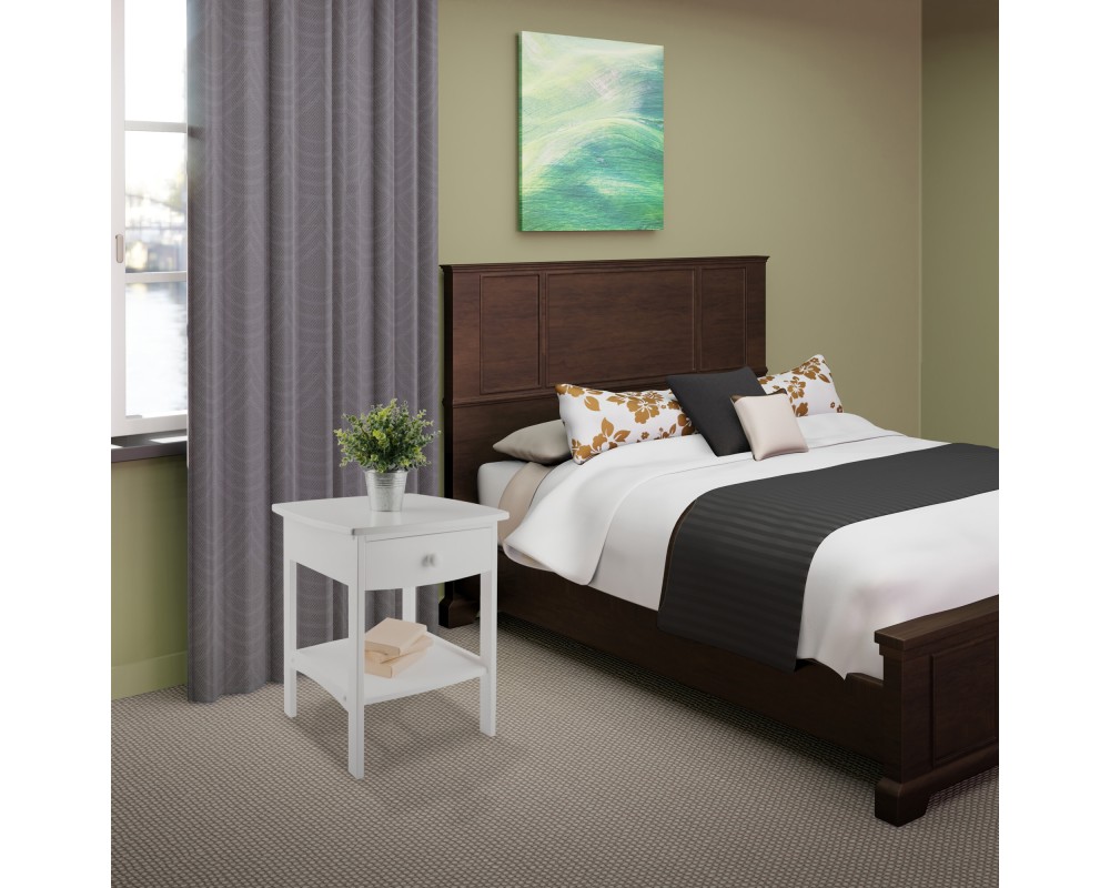 Claire Nightstand, White