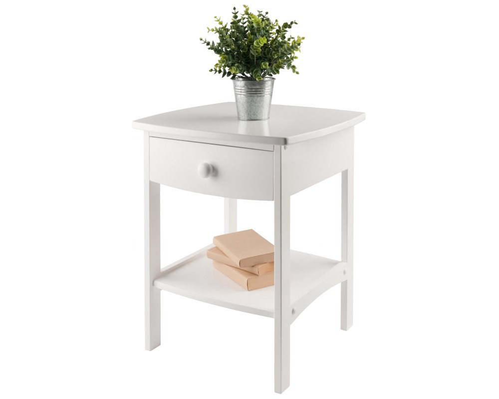 Claire Nightstand, White