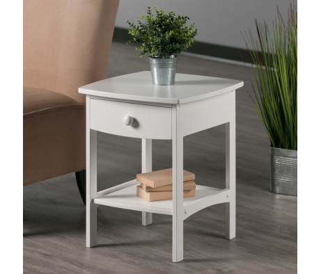 Claire Nightstand, White