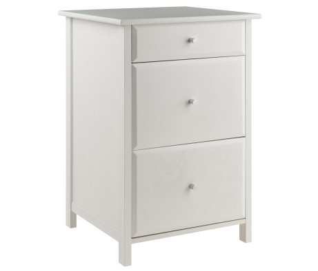 Delta Home Office File Cabinet, 31' High, 21' Wide, White