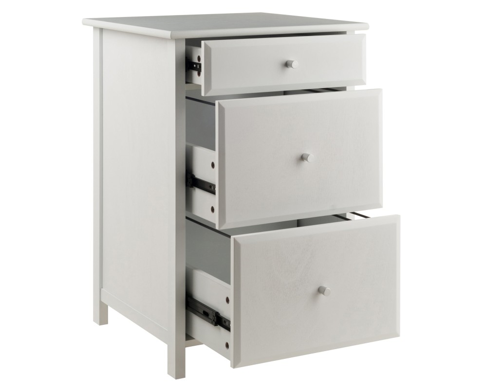 Delta Home Office File Cabinet, 31' High, 21' Wide, White