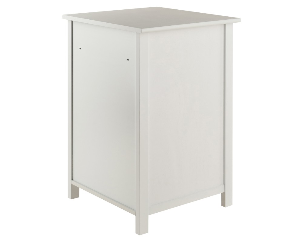 Delta Home Office File Cabinet, 31' High, 21' Wide, White