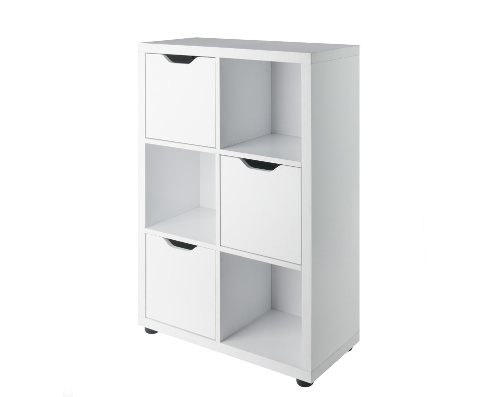 Julian 3x2 Storage Cabinet, White