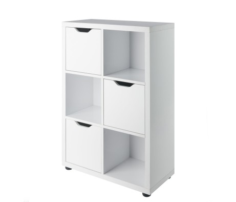 Julian 3x2 Storage Cabinet, White