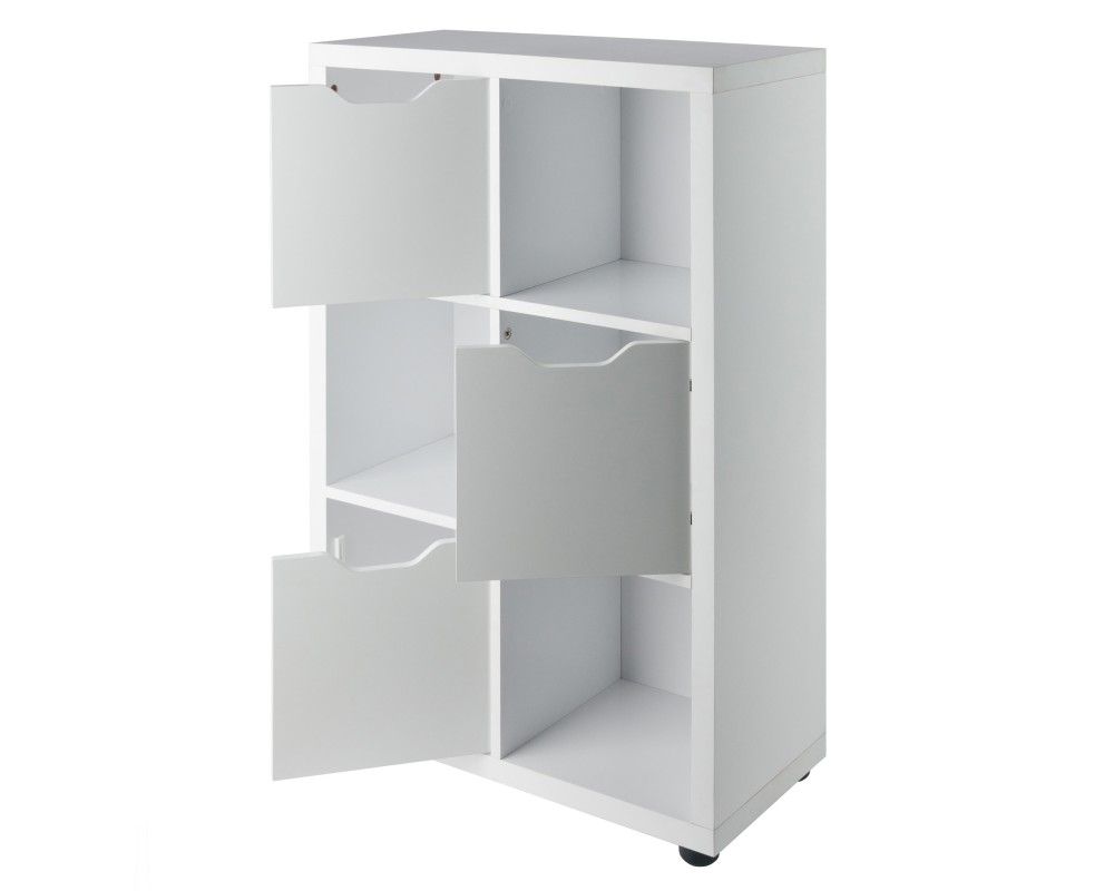 Julian 3x2 Storage Cabinet, White