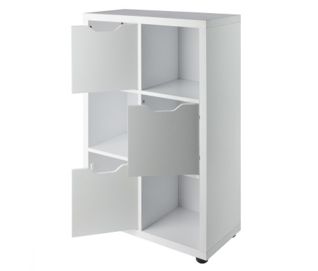 Julian 3x2 Storage Cabinet, White
