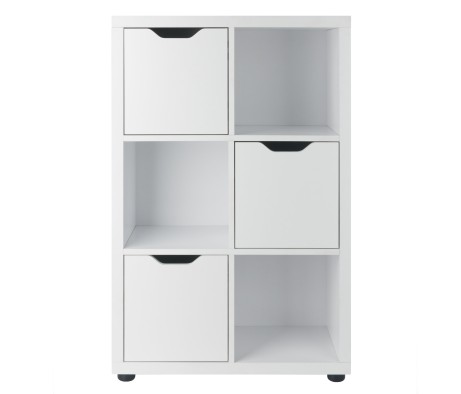 Julian 3x2 Storage Cabinet, White