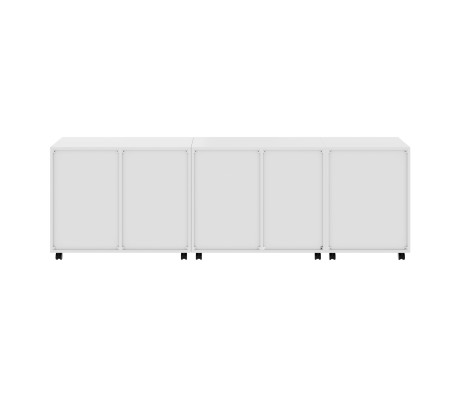 Halifax 3-Pc Storage Cabinet Set, White