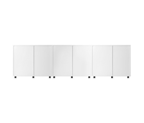 Halifax 3-Pc Cabinet Set with File Drawer, White