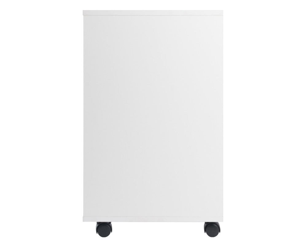 Halifax 5-Drawer Mobile Storage Cabinet, for Home Office, Bedroom, 26', White