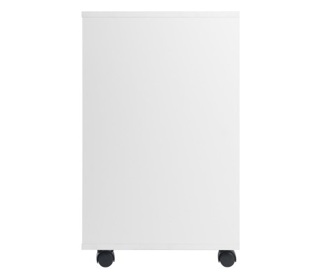 Halifax 5-Drawer Mobile Storage Cabinet, for Home Office, Bedroom, 26', White